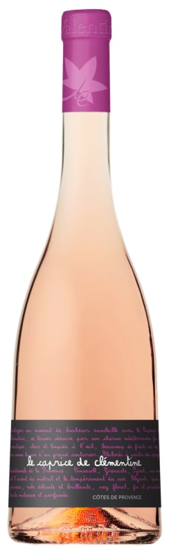 Les Valentines Le Caprice de Clementine Rose 2022 Front Bottle Shot