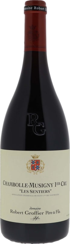 Domaine Robert Groffier Chambolle-Musigny Les Sentiers Premier Cru 2018 Front Bottle Shot