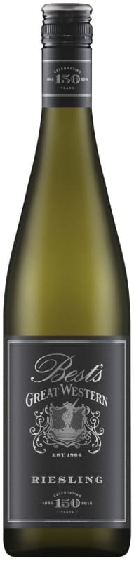 Best's Great Western Riesling 2018 Front Bottle Shot