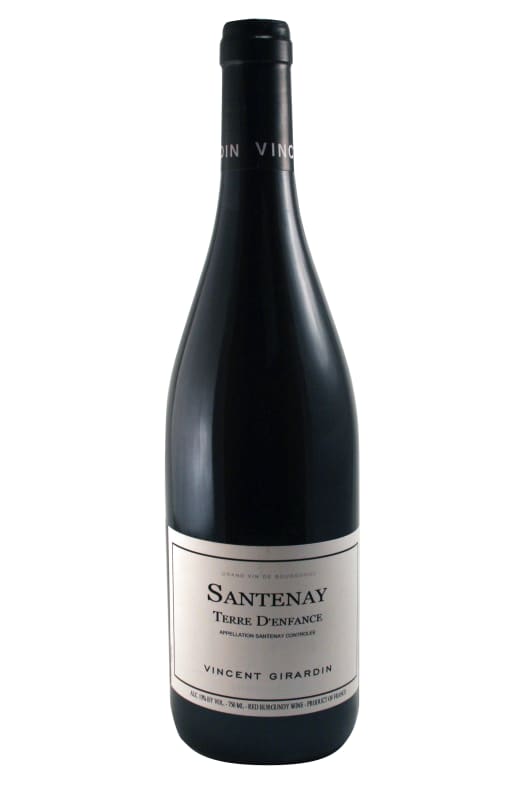 Vincent Girardin Santenay Terre D'Enfance Rouge 2018 Front Bottle Shot