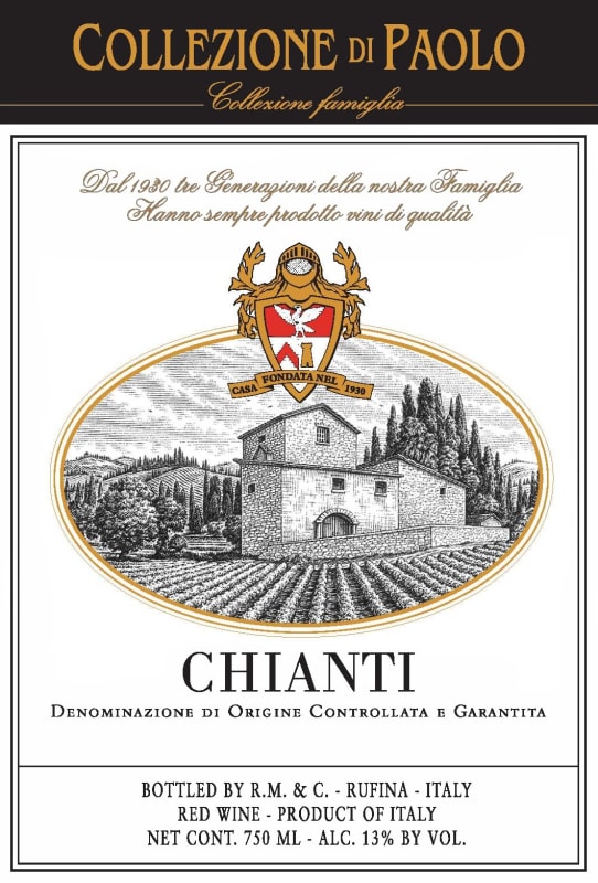 Collezione di Paolo Chianti 2013 Front Label