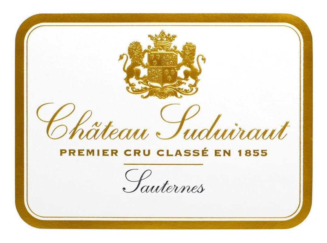 Chateau Suduiraut Sauternes (375ML half-bottle) 2020 Front Label