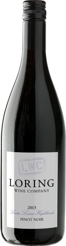 Loring Wine Company Santa Lucia Highlands Pinot Noir 2013 Front Bottle Shot