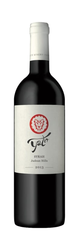 Yatir Syrah (OU Kosher) 2013 Front Bottle Shot