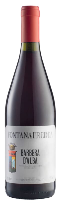 Fontanafredda Silver Label Barbera d'Alba 2022 Front Bottle Shot
