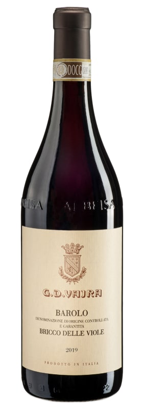 G.D. Vajra Barolo Bricco Delle Viole 2020 Front Bottle Shot