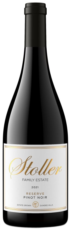 Stoller Reserve Pinot Noir 2021 Front Bottle Shot