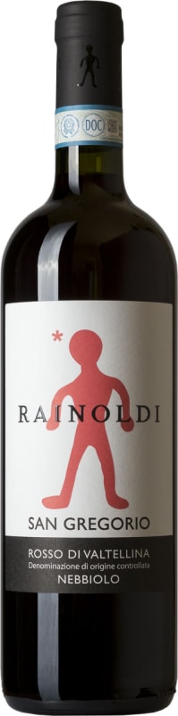 Aldo Rainoldi San Gregorio Rosso di Valtellina 2024 Front Bottle Shot