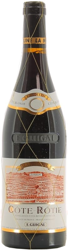 E. Guigal Cote Rotie La Mouline 1991 Front Bottle Shot