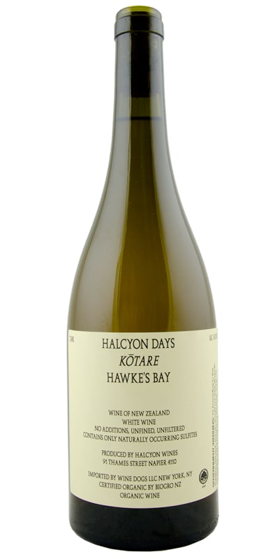 Halcyon Days Kotare Sauvignon Blanc 2020 Front Bottle Shot