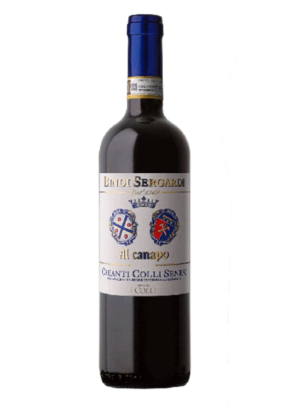 Bindi Sergardi Al Canapo Chianti Colli Senesi 2021 Front Bottle Shot