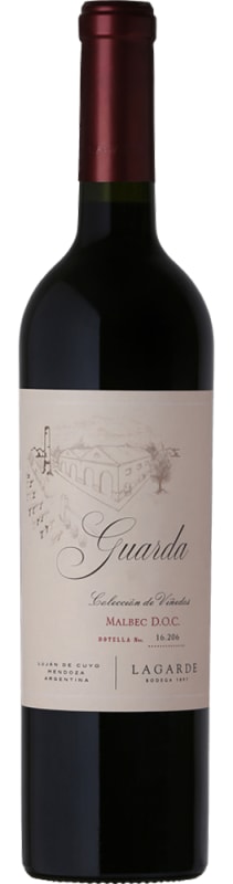 Lagarde Guarda Malbec 2019 Front Bottle Shot