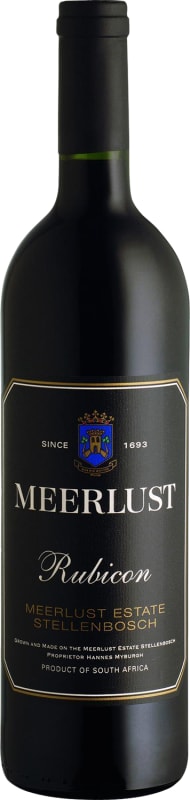 Meerlust Rubicon 2018 Front Bottle Shot