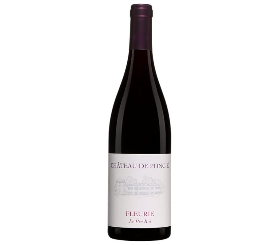 Chateau de Poncie Le Pre Roi Fleurie 2015 Front Bottle Shot
