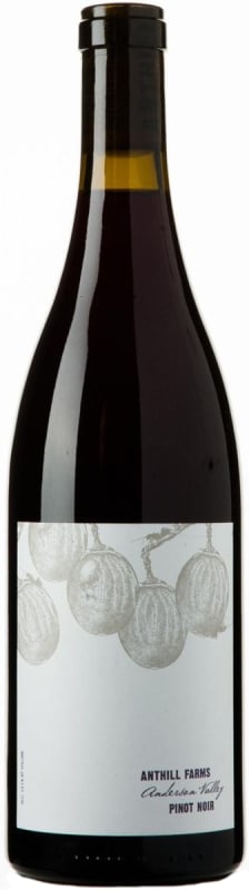 Anthill Farms Anderson Valley Pinot Noir 2018 Front Bottle Shot