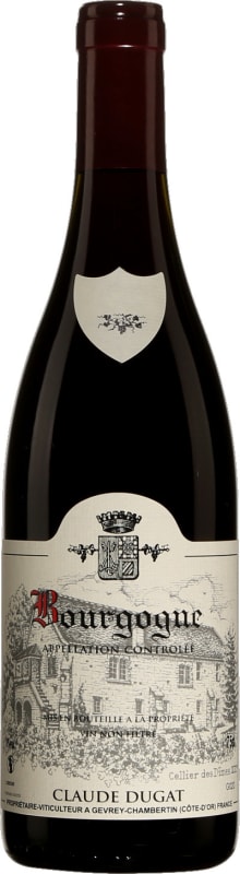 Domaine Claude Dugat Bourgogne Rouge 2020 Front Bottle Shot