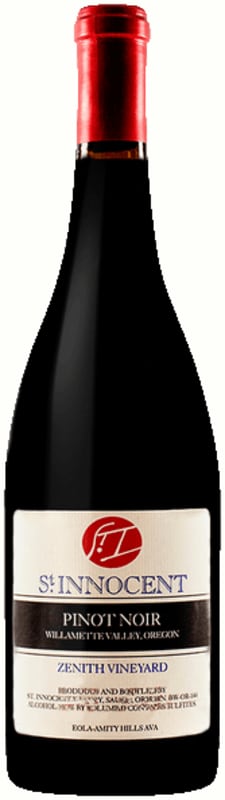 St. Innocent Zenith Vineyard Pinot Noir 2015 Front Bottle Shot
