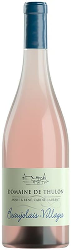 Domaine de Thulon Beaujolais-Villages Rose 2022 Front Bottle Shot