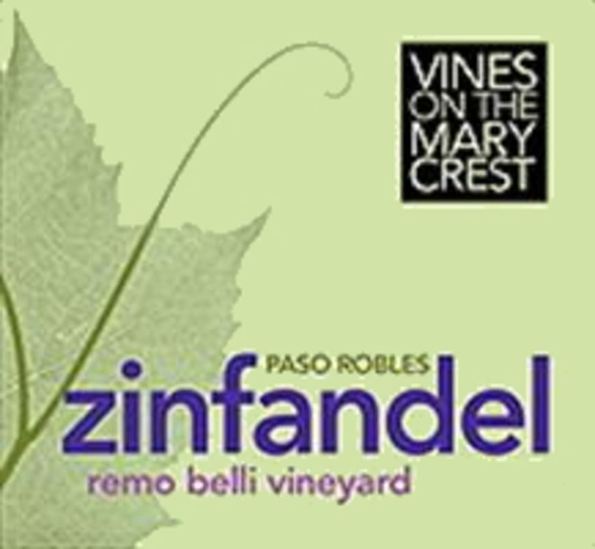 Vines on the Marycrest Zinfandel 2011 Front Label