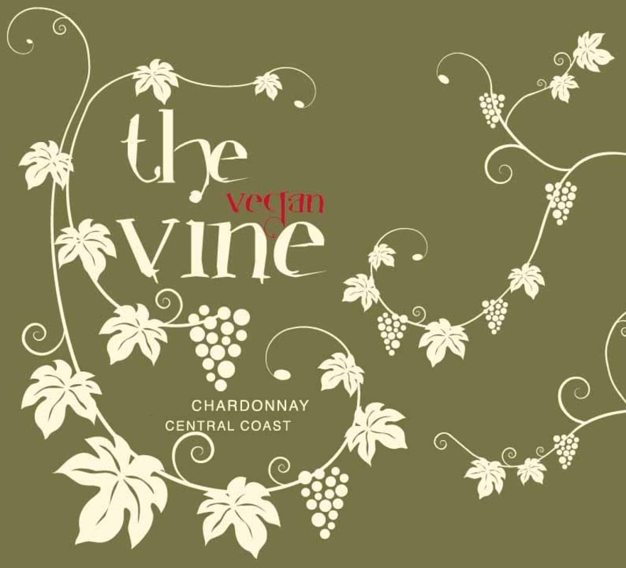 The Vegan Vine Chardonnay 2014 Front Label