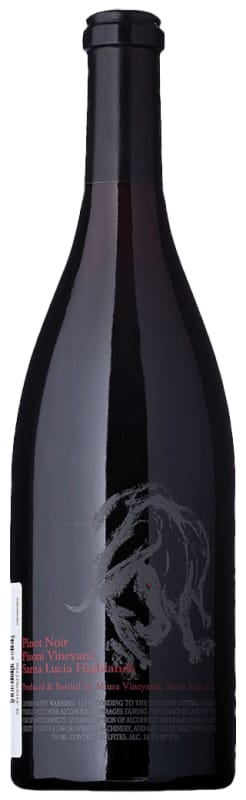 Miura Vineyards Pisoni Vineyard Pinot Noir 2015 Front Bottle Shot