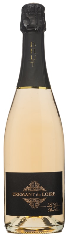 Les Glories Cremant de Loire Brut Rose Front Bottle Shot