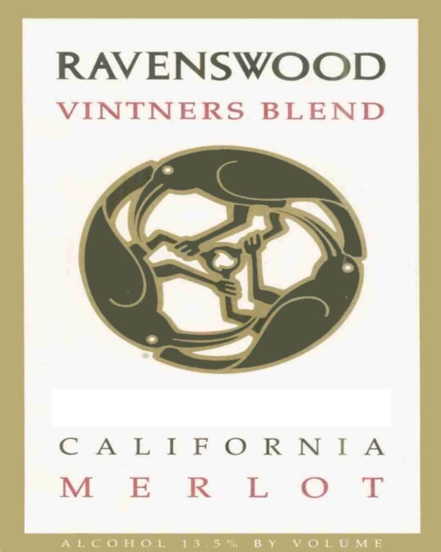 Ravenswood Vintners Blend Merlot 2005 Front Label