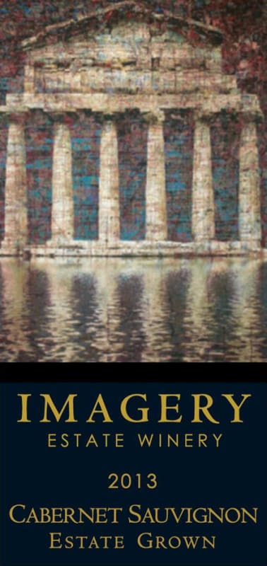 Imagery Estate Winery Cabernet Sauvignon 2013 Front Label