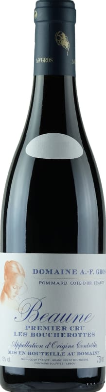 Domaine A.F. Gros Beaune Les Boucherottes Premier Cru 2016 Front Bottle Shot