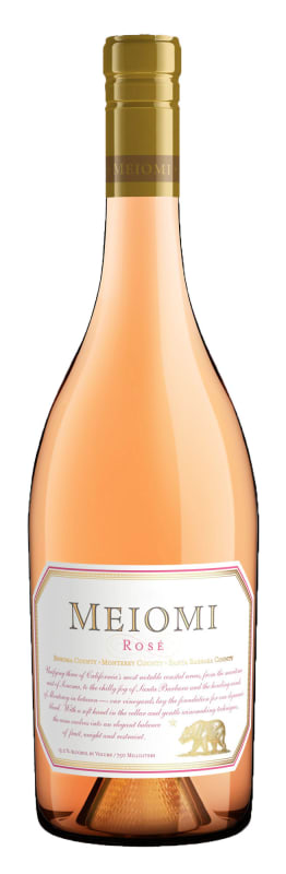 Meiomi Rose 2021 Front Bottle Shot