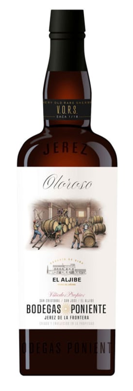 Bodegas Poniente Oloroso Sherry Front Bottle Shot