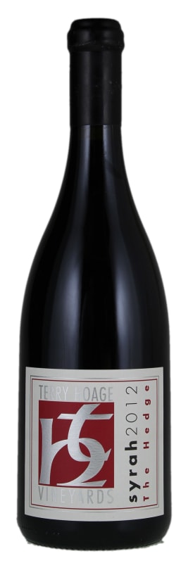 Terry Hoage The Hedge Syrah 2012 Front Bottle Shot
