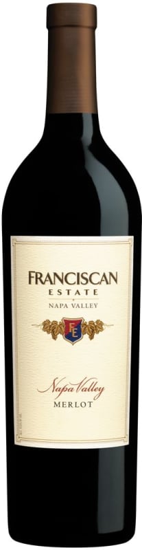 Franciscan Estate Merlot 2014 Front Bottle Shot