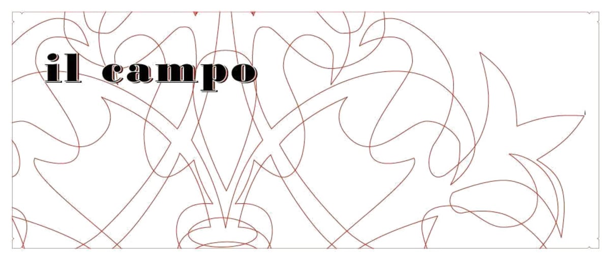 Giornata Il Campo White 2010 Front Label