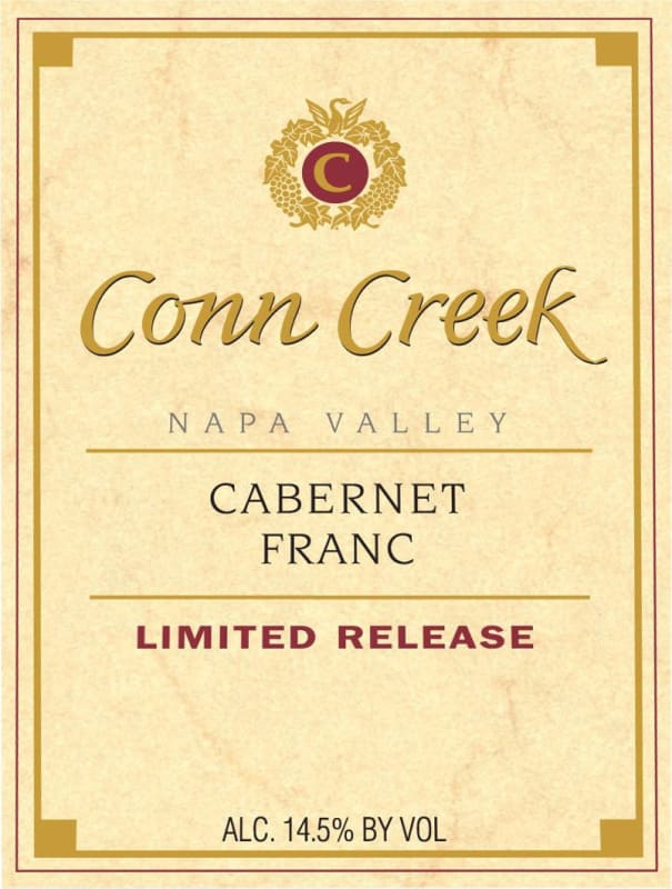 Conn Creek Limited Release Cabernet Franc 2011 Front Label