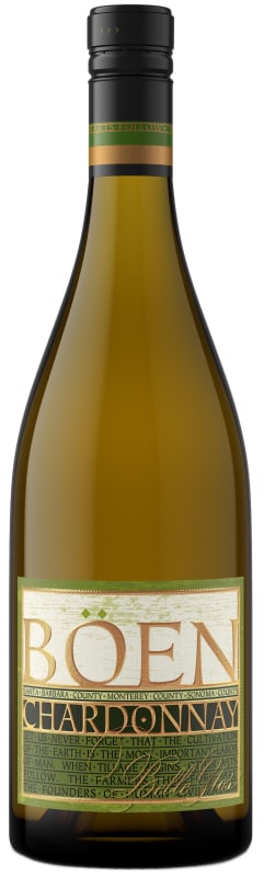 Boen Chardonnay 2024 Front Bottle Shot