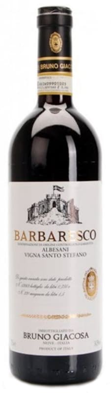 Bruno Giacosa Barbaresco Santo Stefano 2009 Front Bottle Shot