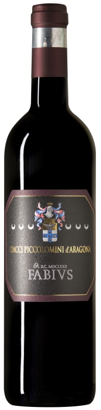 Ciacci Piccolomini d'Aragona Fabius 2016 Front Bottle Shot