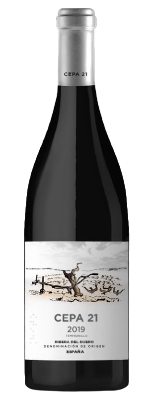 Bodegas Cepa 21 Ribera del Duero 2019 Front Bottle Shot
