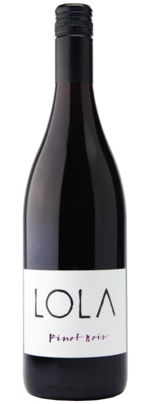 LOLA Wines California Pinot Noir 2022 Front Bottle Shot