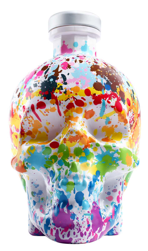Crystal Head Pride Vodka Front Bottle Shot