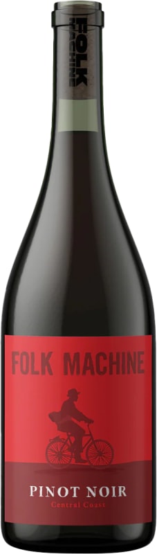 Folk Machine Pinot Noir 2024 Front Bottle Shot