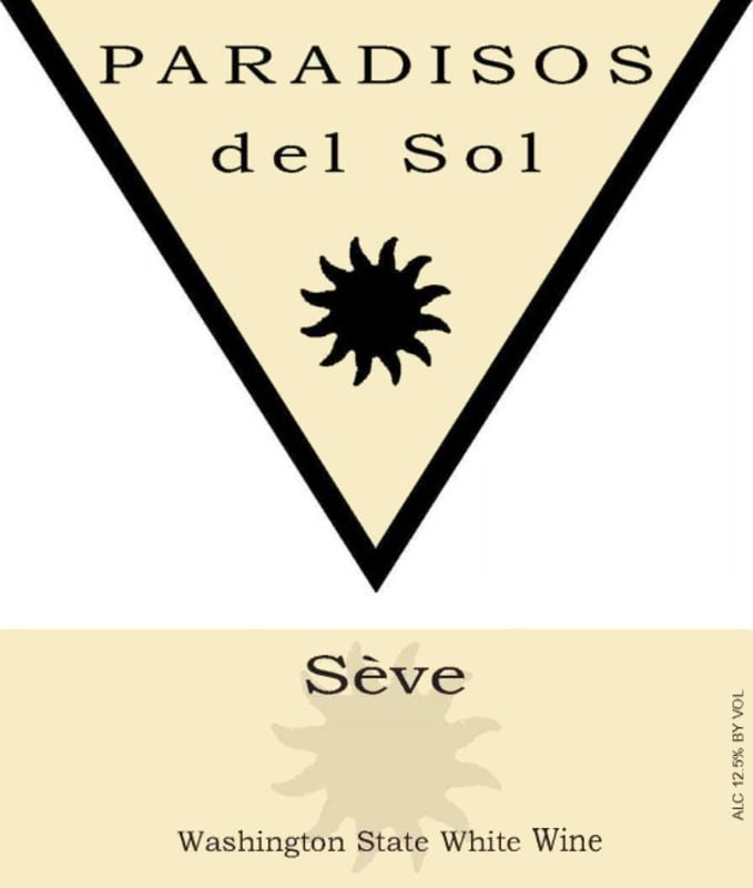 Paradisos del Sol Seve 2013 Front Label