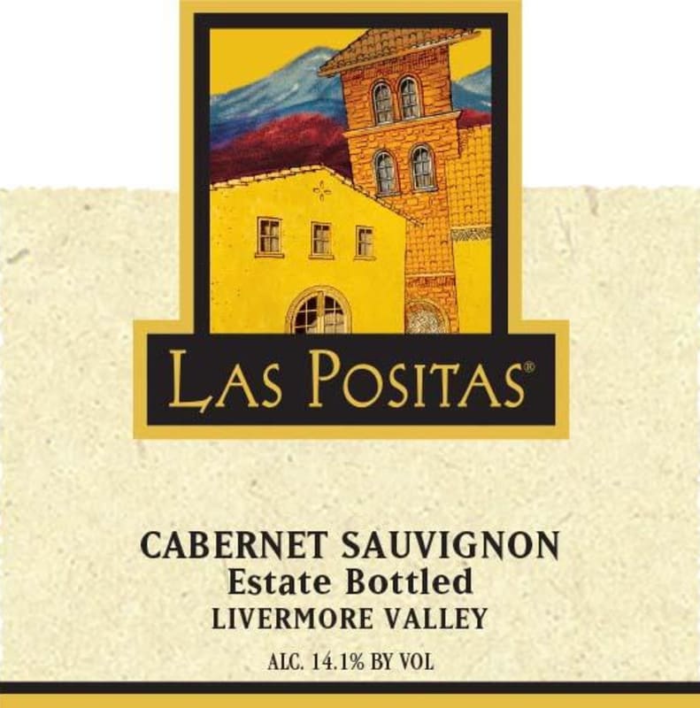 Las Positas Vineyards Estate Cabernet Sauvignon 2013 Front Label