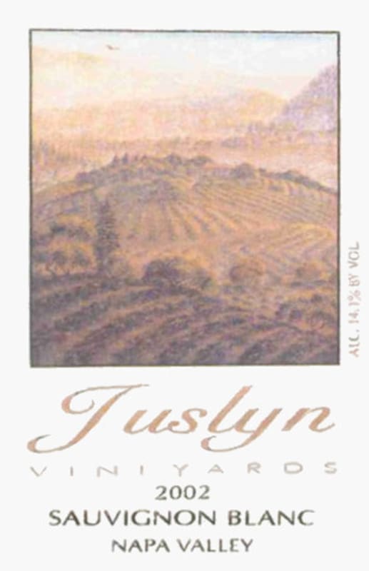Juslyn Sauvignon Blanc 2002 Front Label