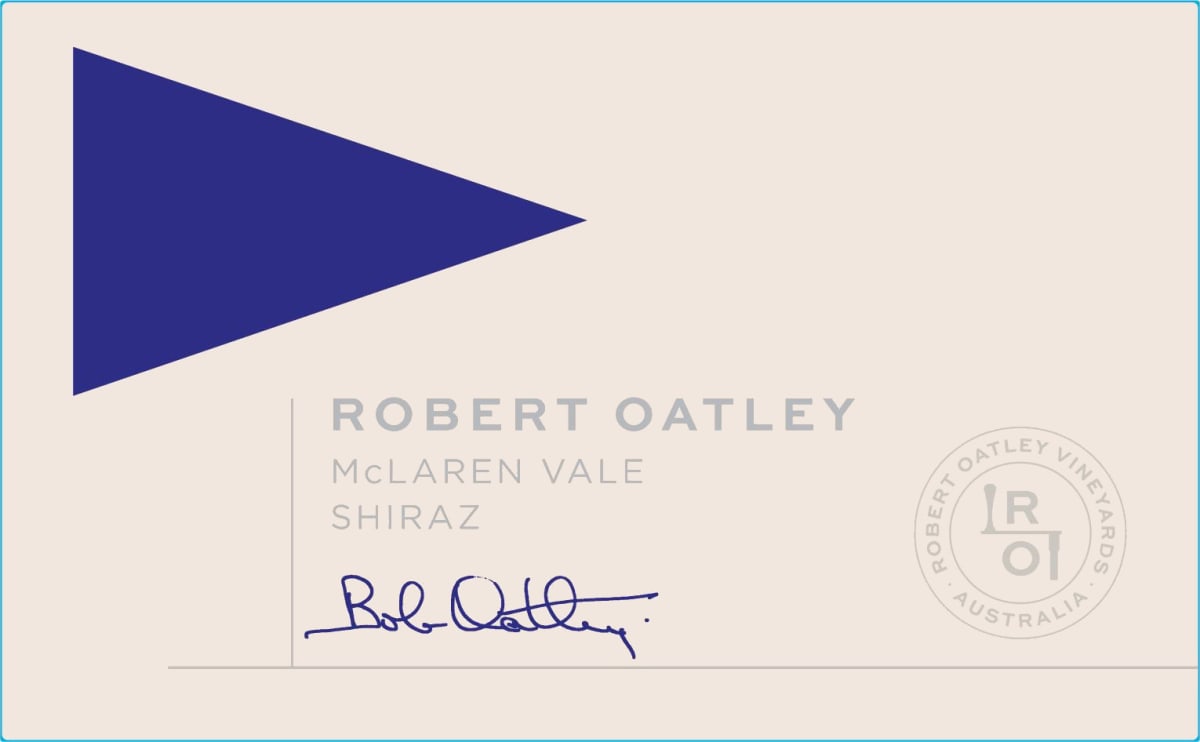 Robert Oatley Signature Series Shiraz 2015 Front Label