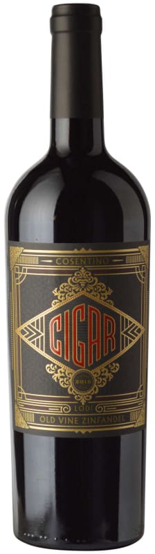 Cigar Old Vine Zinfandel 2017 Front Bottle Shot