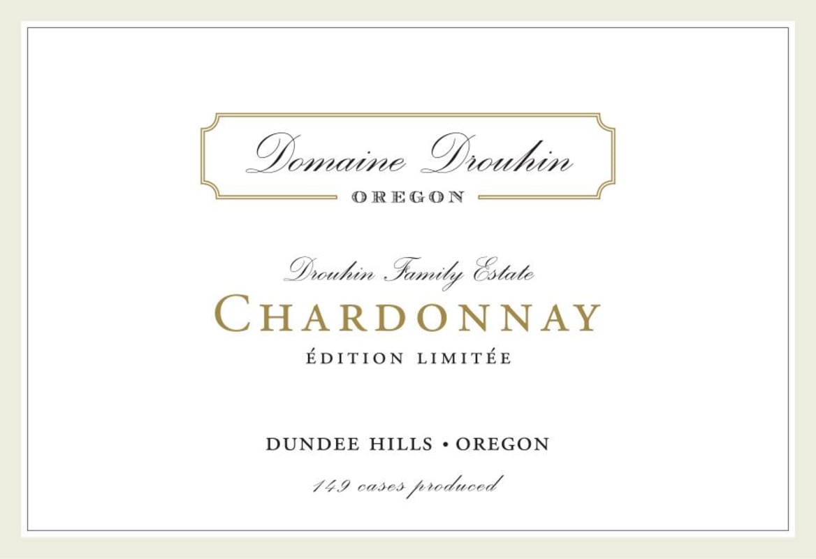 Domaine Drouhin Oregon Edition Limitee 2015 Front Label