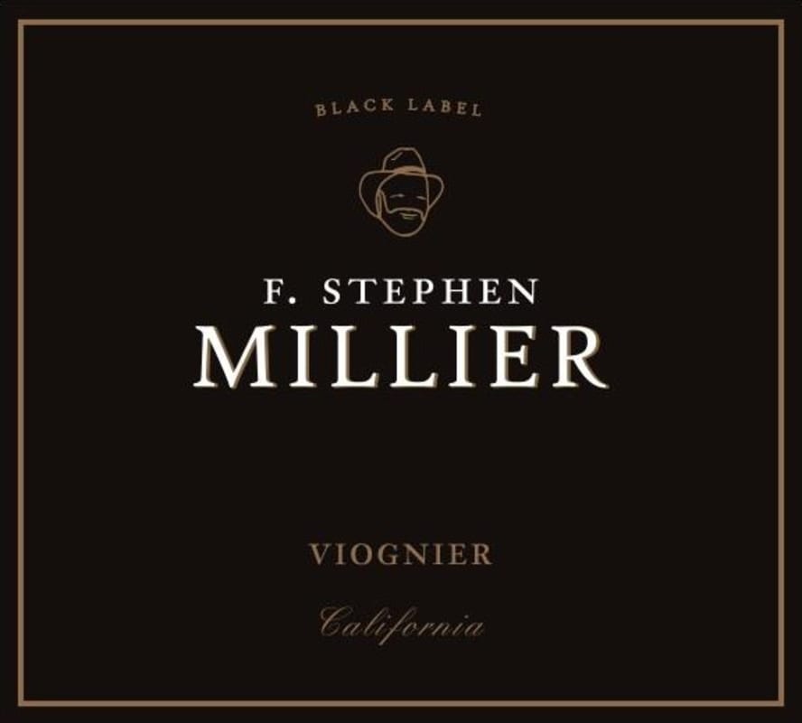 F. Stephen Millier Black Label Viognier 2016 Front Label