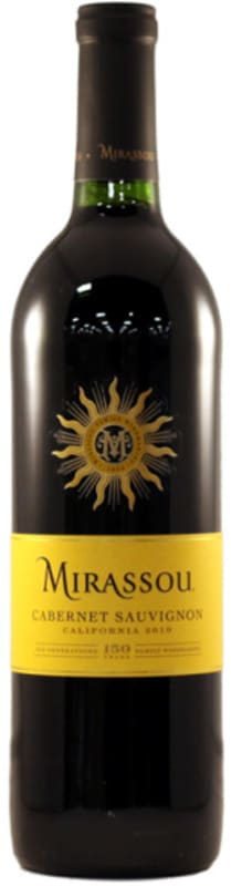 Mirassou Cabernet Sauvignon 2016 Front Bottle Shot